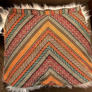 Colorful forever 21 bordered skirt